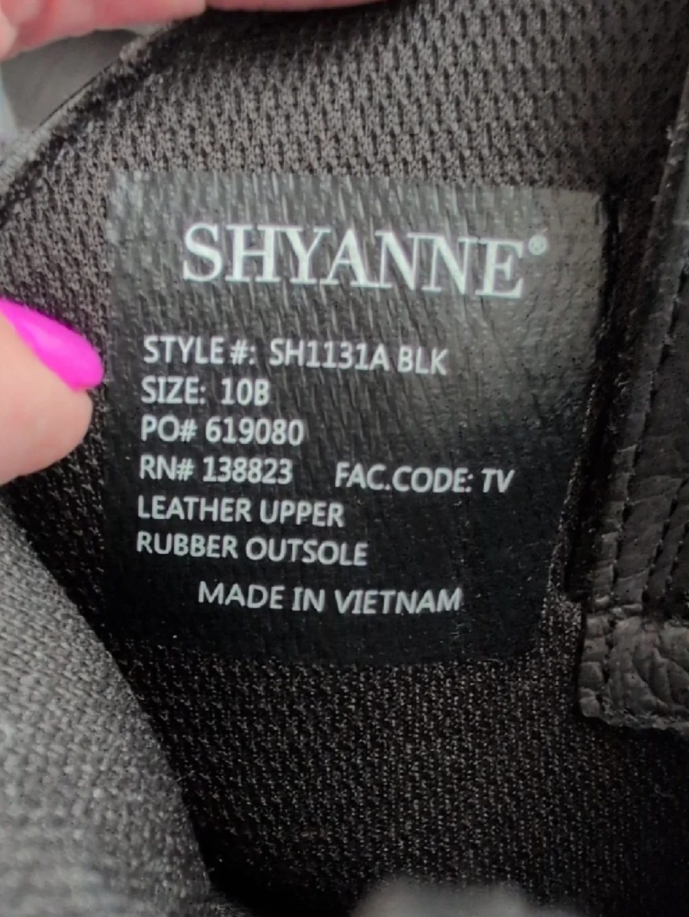 Shyanne Black Western Slouchy Boots w/Removable Studded Straps